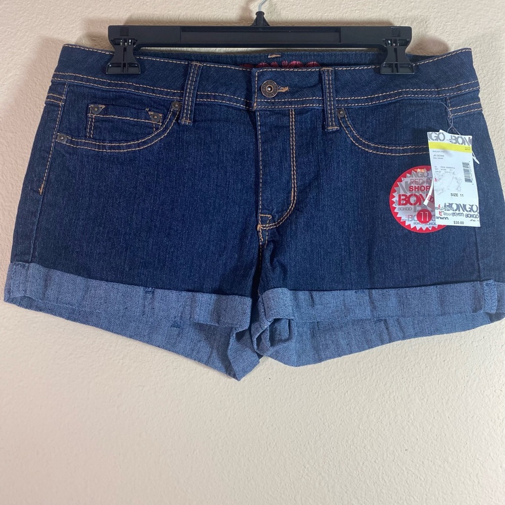 NWT Bongo High Waisted Shorts Size 11